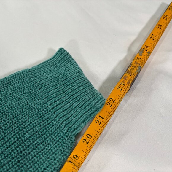 Weekends Teal vintage sweater XL  Lot J - Picture 8 of 8